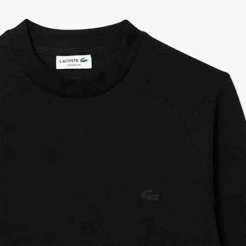 Lacoste Sweatshirt coton avec poche kangourou