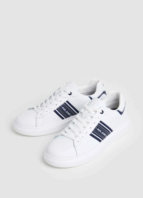 PEPE JEANS | Basket Cuir Casual Homme