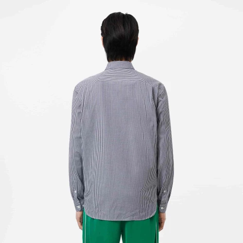 Lacoste Chemise regular fit coton à carreaux