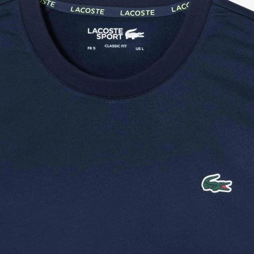 Sweatshirt homme Lacoste Tennis classic fit bandes siglées