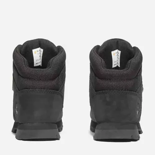 Timberland Bottine mi-haute à lacets Euro Sprint pour enfant en noir