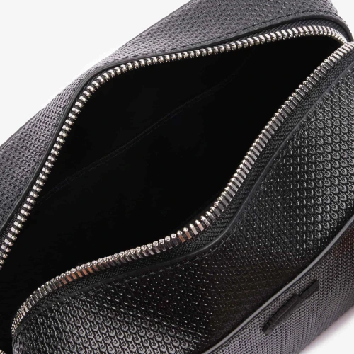 Lacoste Sac à bandoulière Chantaco en cuir piqué