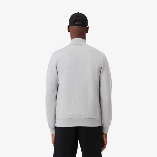 Lacoste Sweatshirt zippé molleton col montant