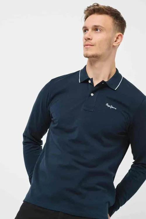 PEPE JEANS | Polo Manche Longue Homme