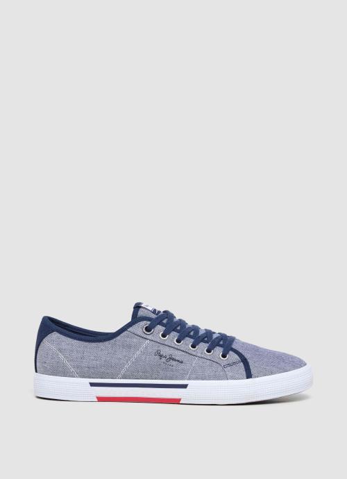 PEPE JEANS | Basket Basse Textile Homme