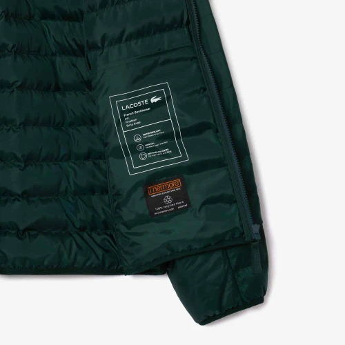 Lacoste Doudoune à capuche rembourré déperlante