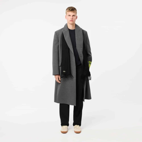 Lacoste Sweatshirt loose fit molleton effet délavé