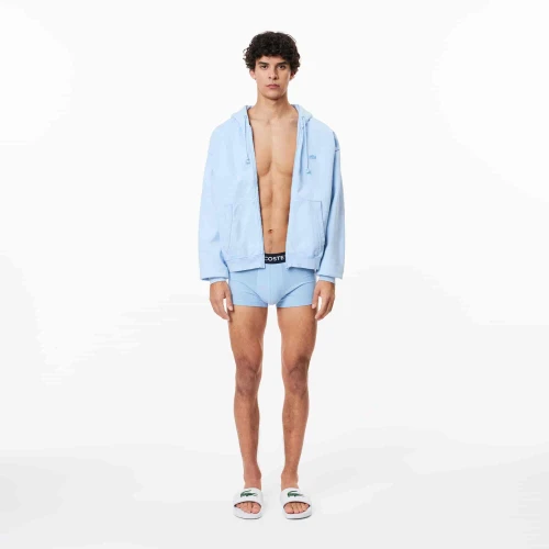 Lacoste Lot de 3 boxers courts ceinture tricolore