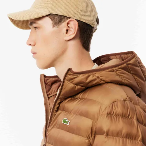 Lacoste Doudoune à capuche rembourré déperlante