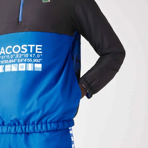 Blouson homme Tennis Lacoste SPORT réversible et déperlant