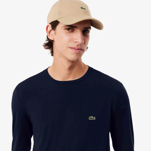 Lacoste T-shirt manches longues coton Pima