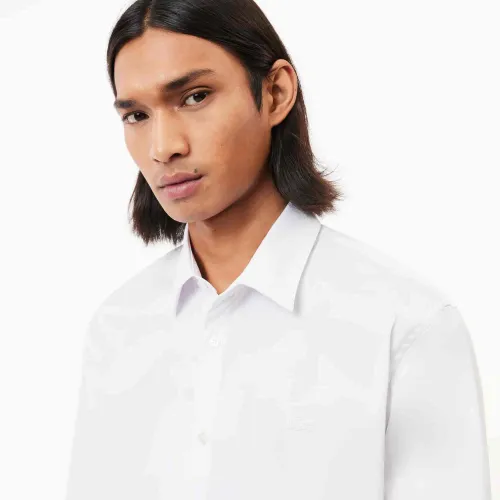 Lacoste Chemise slim fit popeline stretch