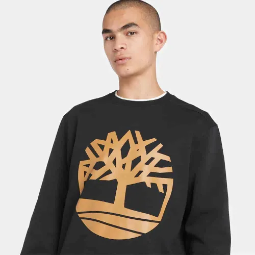 Timberland Sweat-shirt à col rond Kennebec River pour homme en noir