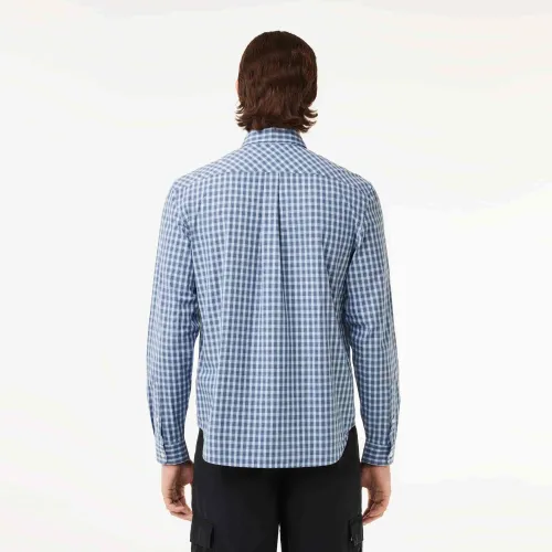 Lacoste Chemise regular fit à carreaux popeline