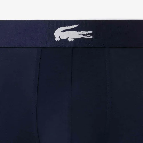 Lacoste Lot de 3 boxers courts imprimé