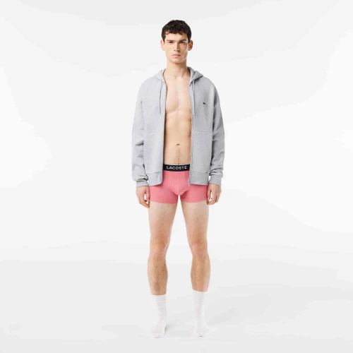 Lacoste Lot de 3 boxers courts stretch