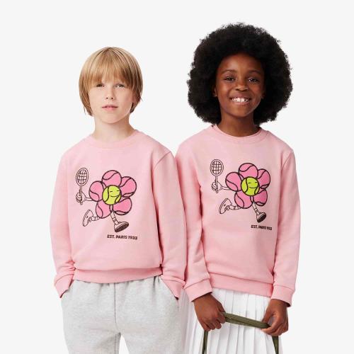Lacoste Sweatshirt col rond imprimé