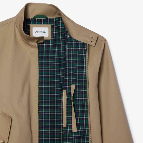 Lacoste Blouson Harrington twill déperlant