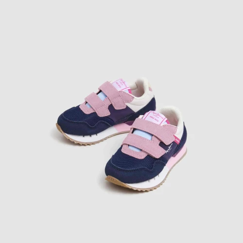 PEPE JEANS | Basket Sport Casual Scratch Bébé