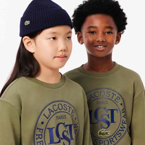Lacoste Sweatshirt col rond imprimé
