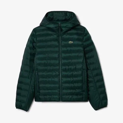 Lacoste Doudoune à capuche rembourré déperlante