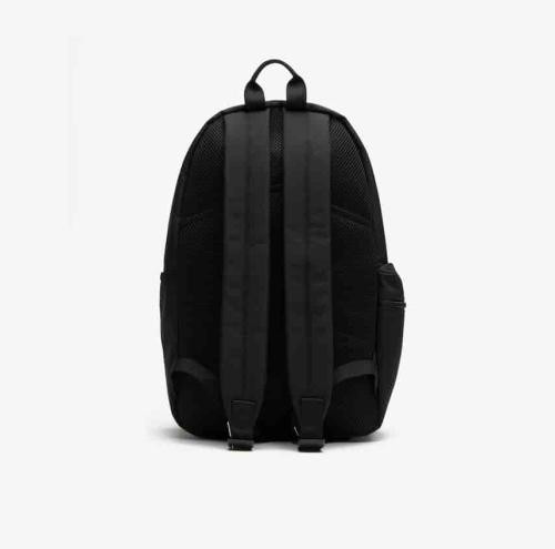 Sac à dos unisexe Lacoste avec inscriptions contrastées