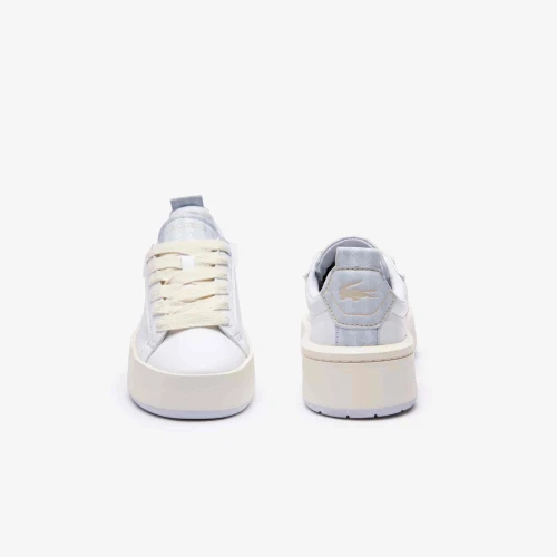 Lacoste Sneakers Carnaby Platform femme en cuir monogrammé