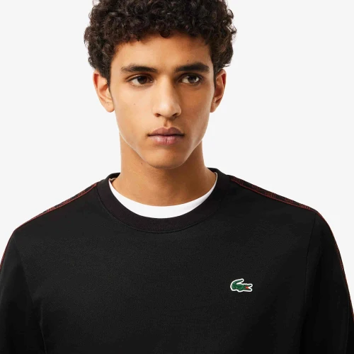 Lacoste Sweatshirt Tennis interlock jacquard