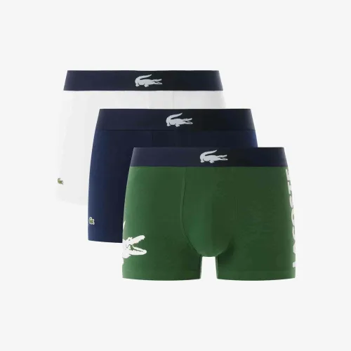 Lacoste Lot de 3 boxers courts imprimé