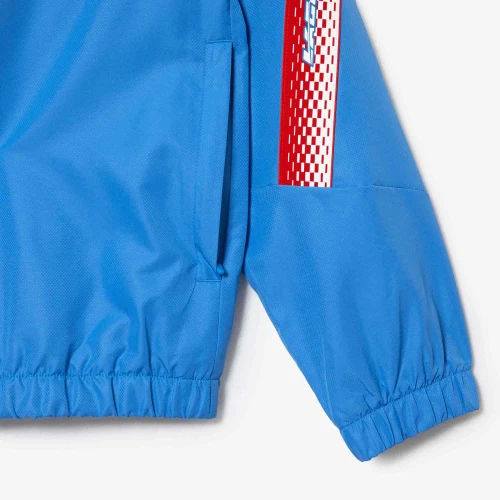Veste à capuche homme Lacoste Tennis en polyester recyclé