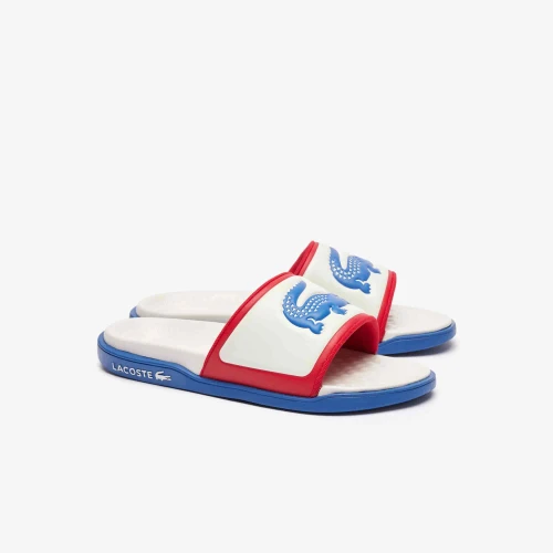 Lacoste Claquettes Serve Slide Dual homme