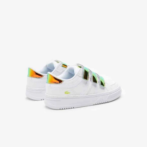 Sneakers L001 junior Lacoste en synthétique color-block