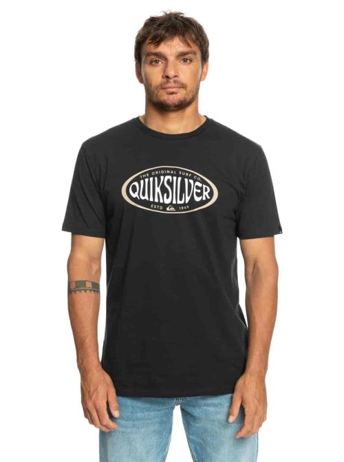 QUIKSILVER | T-Shirt Homme Noir INCIRCLES
