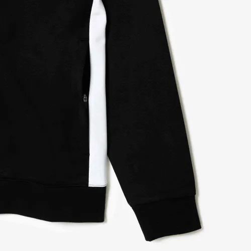Lacoste Sweatshirt Tennis zippé en tissu indémaillable