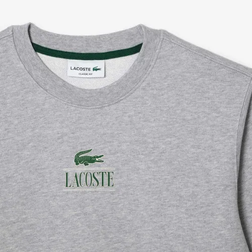 Lacoste Sweatshirt molleton imprimé signature