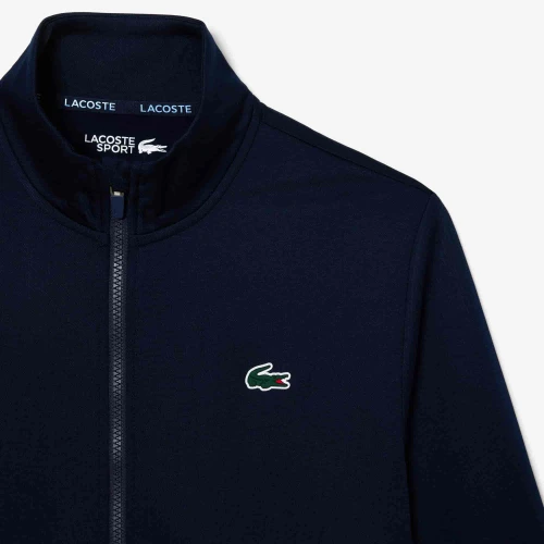 Lacoste Sweatshirt Tennis zippé en tissu indémaillable