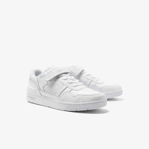 Lacoste Sneakers T-Clip Velcro homme en cuir