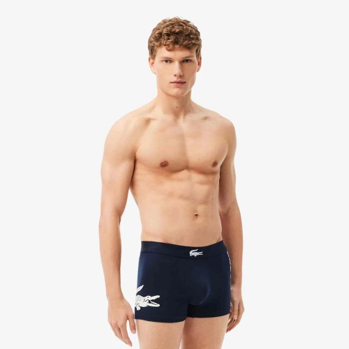 Lacoste Lot de 3 boxers courts imprimé