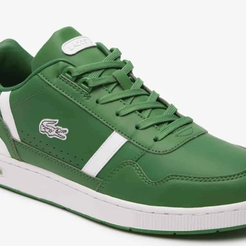 Lacoste Sneakers T-Clip homme en cuir