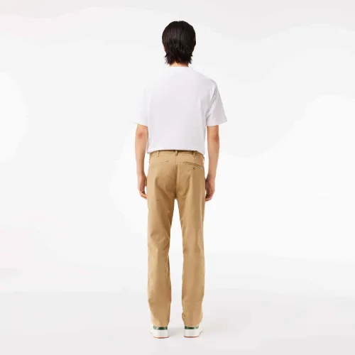 Lacoste Pantalon chino slim fit coton stretch