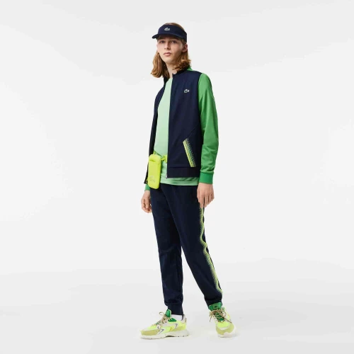 Sweatshirt zippé homme Lacoste Tennis indémaillable