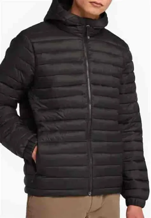 Timberland Veste à capuche déperlante durable Axis Peak pour homme en noir