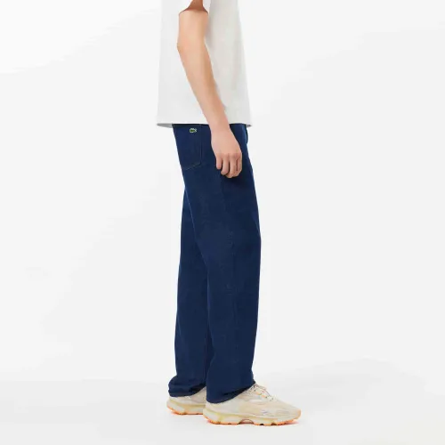 Lacoste Jean 5 poches straight fit indigo