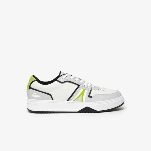 Sneakers L001 Homme Lacoste en cuir tons contrastés