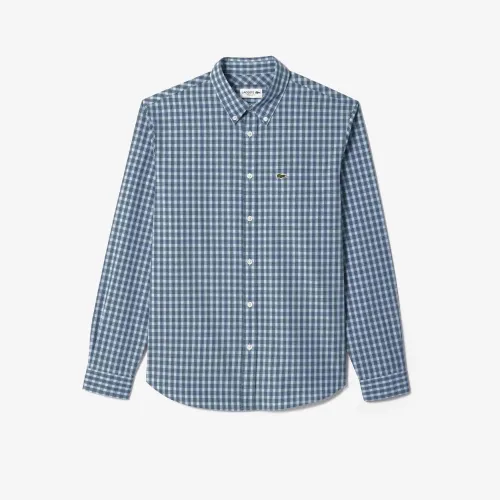 Lacoste Chemise regular fit à carreaux popeline