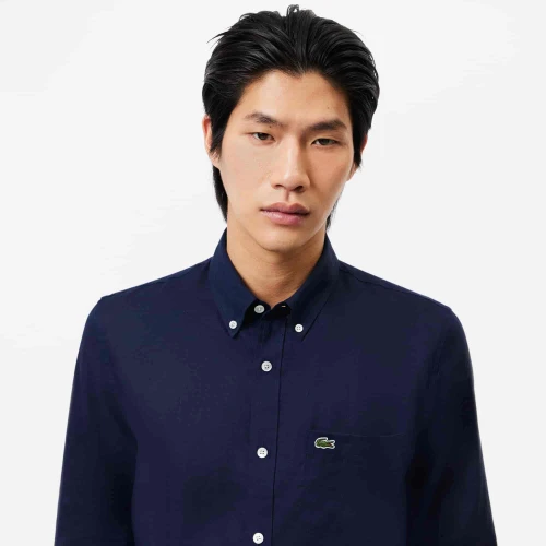Chemise homme Lacoste en lin