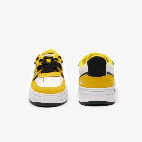 Lacoste Sneakers L001 femme en cuir enduit