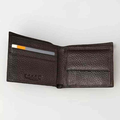Timberland Portefeuille à deux volets Edgartown pour homme en marron foncé