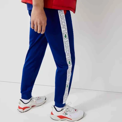 Pantalon de survêtement Lacoste SPORT avec bandes siglées