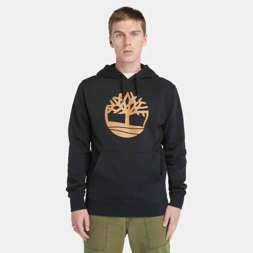 Timberland Sweat à capuche à logo arbre Kennebec River pour homme en noir